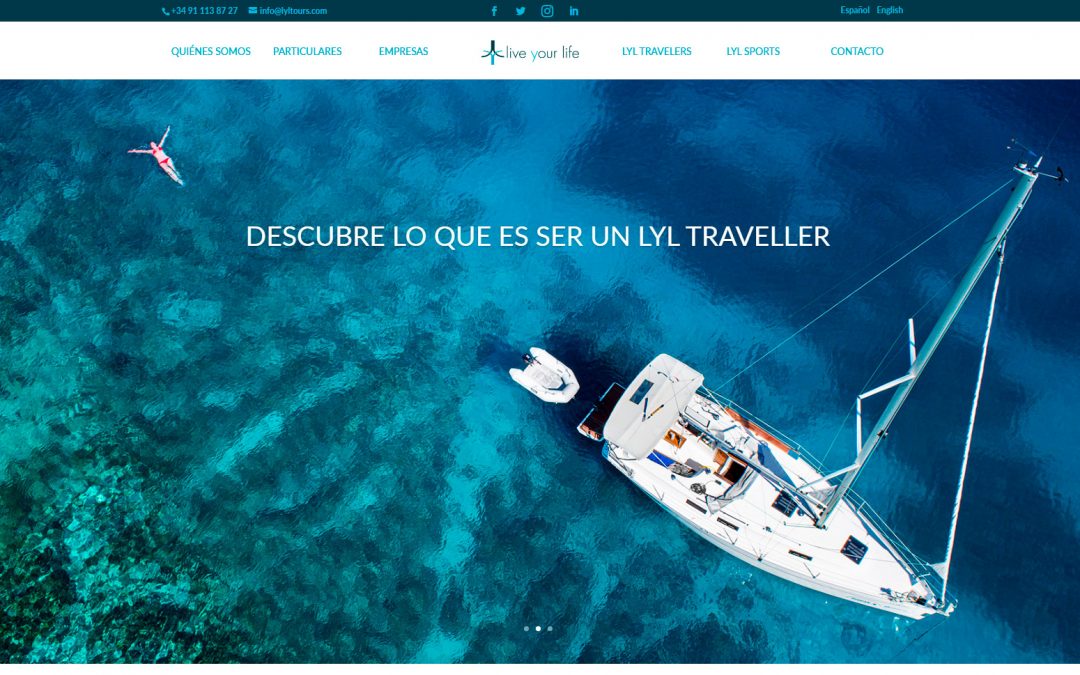 Web para Agencia de Viajes