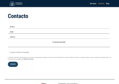 abogado laboralista web contactar