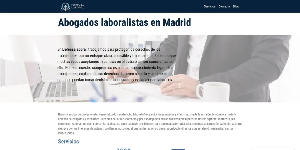 abogado laboralista web home