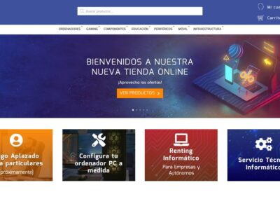 Construir Tienda Online Informática y Ordenadores