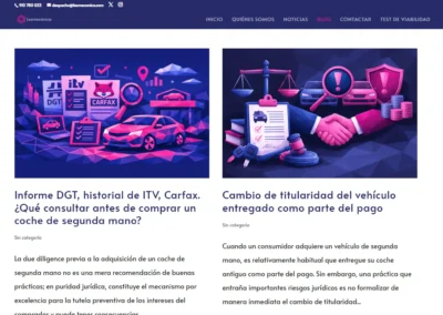 web abogados coches blog