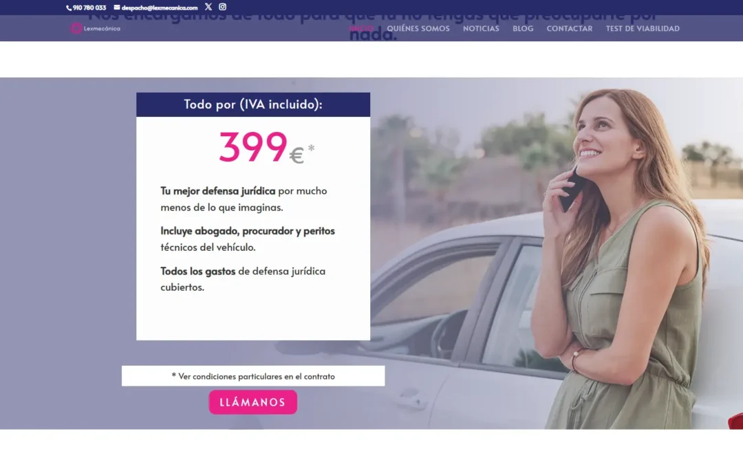 Diseño web para abogados en WordPress: tres proyectos, tres necesidades diferentes