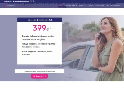 web abogados coches tarifas