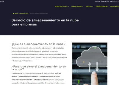 almacenamiento nube inversia