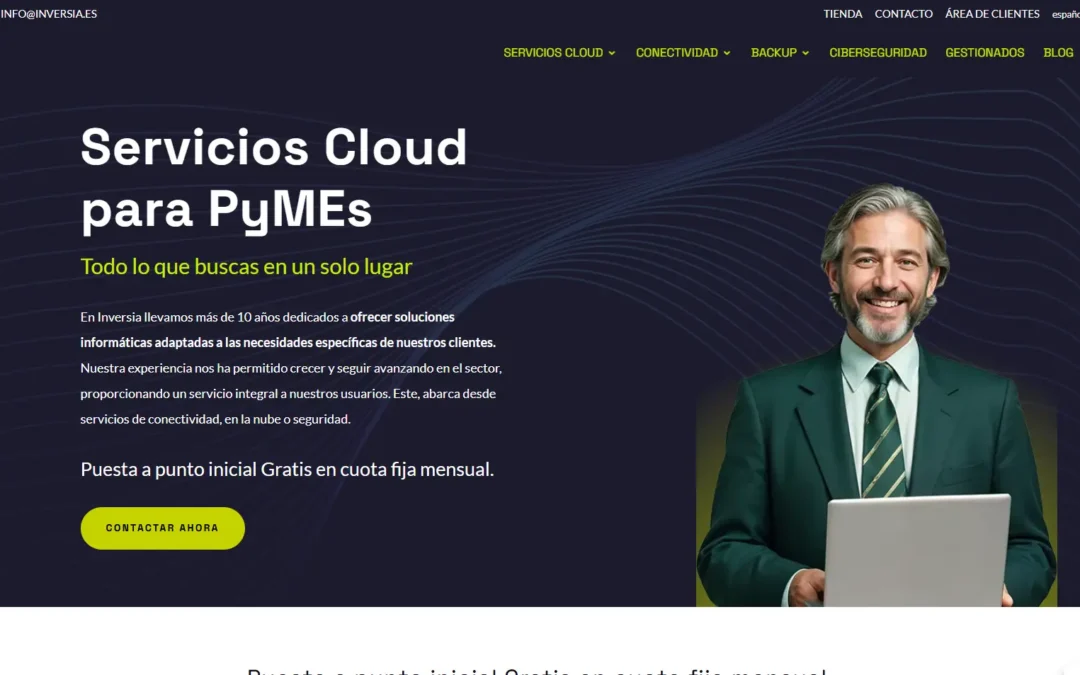 Web para empresa de servicios IT