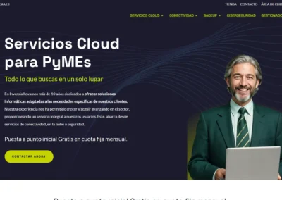 Web para empresa de servicios IT